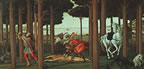 The Story of Nastagio degli Onesti (second episode), 1483, Museo del Prado, Madrid